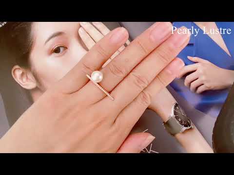 Pearly Lustre New Yorker Freshwater Pearl Ring WR00066 Product Video