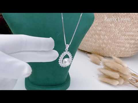 Pearly Lustre Elegant Freshwater Pearl Necklace WN00026 Product Video