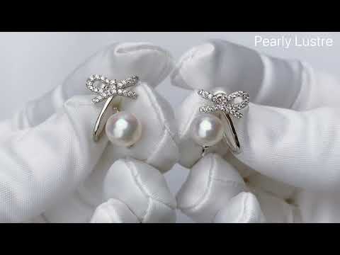 New Yorker orecchini di perle d'acqua dolce WE00189