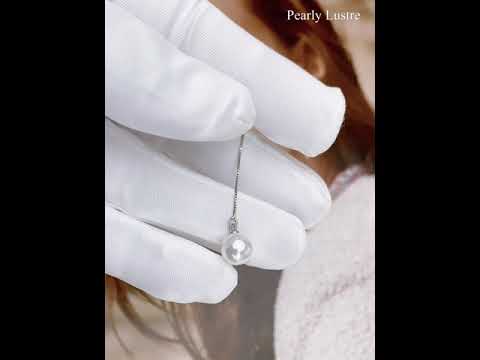 Pearly Lustre Elegant Freshwater Pearl Earrings WE00118 Product Video