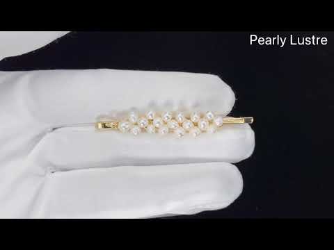 Pearly Lustre Passion for Life Freshwater Hairware HW00014 product Video