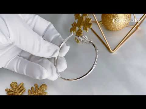 Pearly Lustre Elegant Freshwater Pearl Bracelet WB00021 Product Video