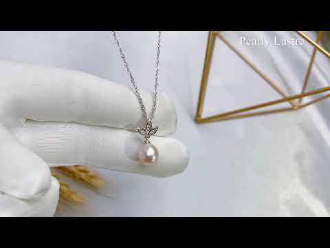 Pearly Lustre Elegant Freshwater Pearl Necklace WN00089 Product Video