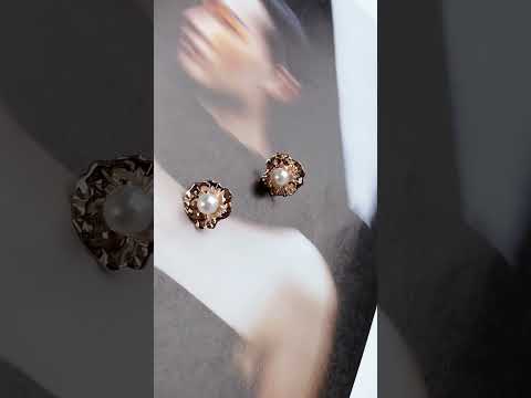 Boucles d'Oreilles Perles d'Eau Douce New Yorker WE00565