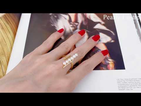 Pearly Lustre New Yorker Freshwater Pearl Ring WR00063 Product Video