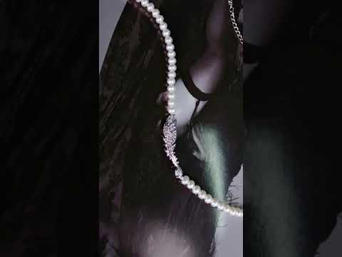 Süßwasserperlen-Halskette WN00513