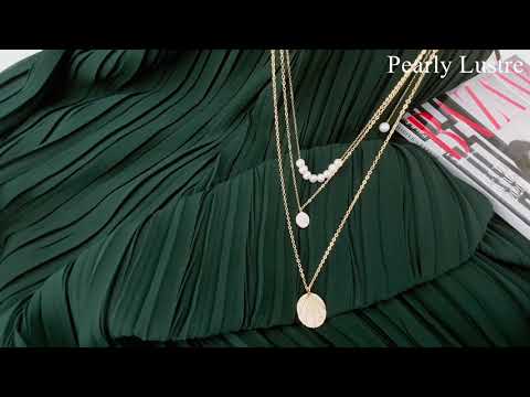 Pearly Lustre New Yorker Freshwater Pearl Necklace WN00142 Product Video