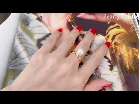 Pearly Lustre New Yorker Freshwater Pearl Ring WR00057 Product Video