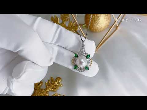 Pearly Lustre Elegant Freshwater Pearl Necklace WN00110 Product Video