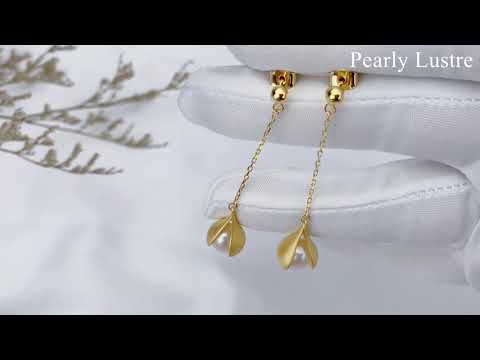 Pearly Lustre New Yorker Freshwater Pearl earrings WE00172 Product Video