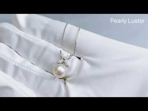 Elegante Collar de Perlas de Agua Dulce WN00315| HOJA ETERNA