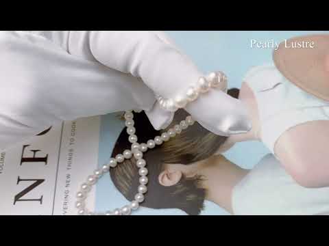 Pearly Lustre Elegant Freshwater Pearl Necklace WN00105 Product Video