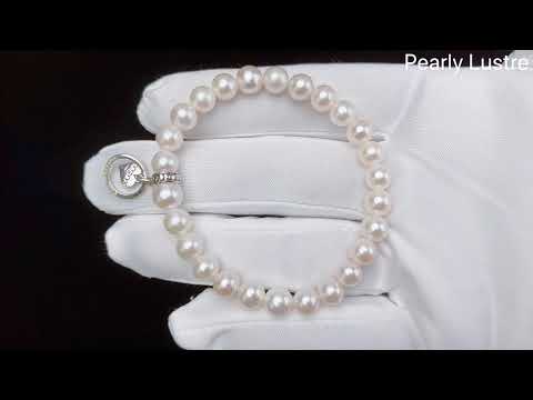 Bracelet de perles d'eau douce du pays des merveilles WB00061