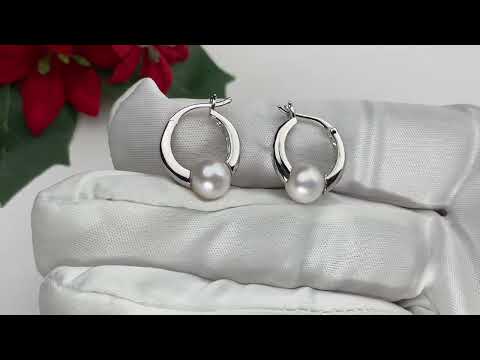 Boucles d'Oreilles Perles d'Eau Douce New Yorker WE00509
