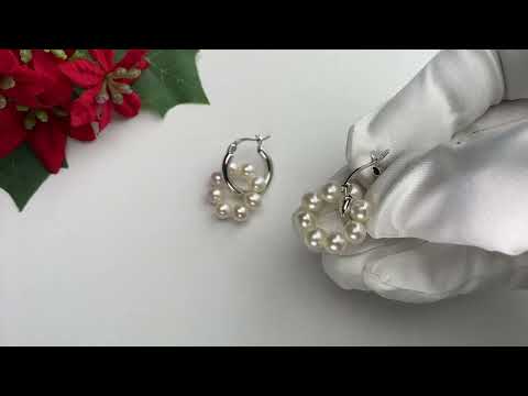 Boucles d'Oreilles Perles d'Eau Douce New Yorker WE00375