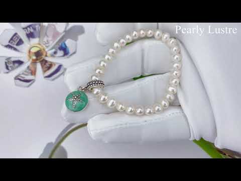 Pearly Lustre Wonderland Freshwater Pearl Bracelet WB00042 Product Video
