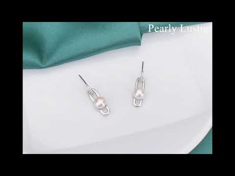 Pearly Lustre New Yorker Pearl Earrings WE00136 Product Video