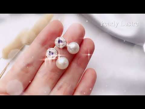 Pearly Lustre Elegant Freshwater Pearl Jewelry Set WS00003 Product Video