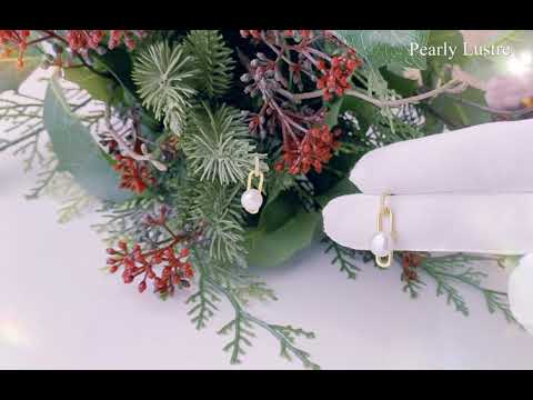 Pearly Lustre New Yorker Freshwater Pearl Earrings WE00125 Product Video