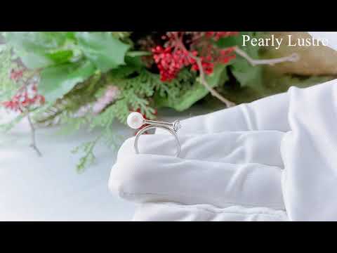 Pearly Lustre New Yorker Freshwater Pearl Ring WR00019 Product Video