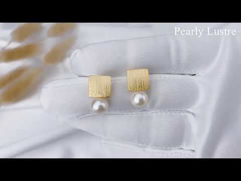 Pearly Lustre New Yorker Freshwater Pearl Earrings WE00168 Product Video
