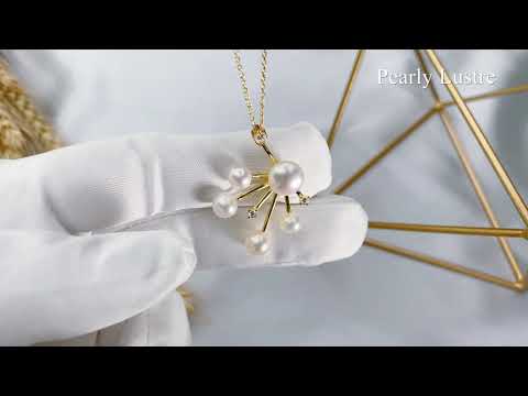 Pearly Lustre New Yorker Freshwater Pearl Necklace WN00080 Product Video