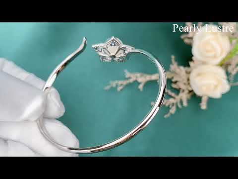Pearly Lustre Elegant Freshwater Pearl Bracelet WB00029 Product Video