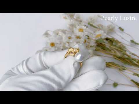 Pearly Lustre New Yorker Freshwater Pearl Ring WR00007 Product Video