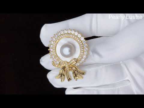 Passion for Life Freshwater Pearl Brooch WC00027