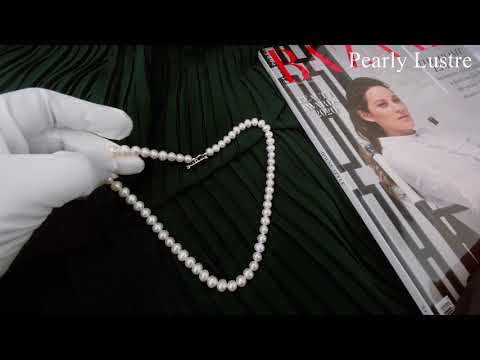 Pearly Lustre New Yorker Freshwater Pearl Necklace WN00167 Product Video