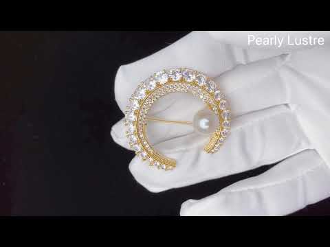 Passion for Life Freshwater Pearl Brooch WC00029