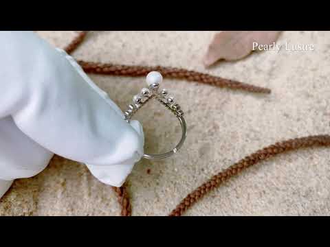 Pearly Lustre Elegant Freshwater Pearl Ring WR00012 Product Video