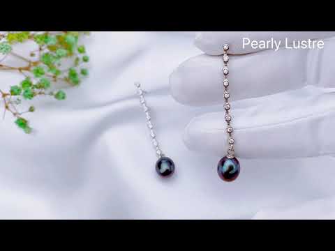 Boucles d'Oreilles Perles d'Eau Douce New Yorker WE00185