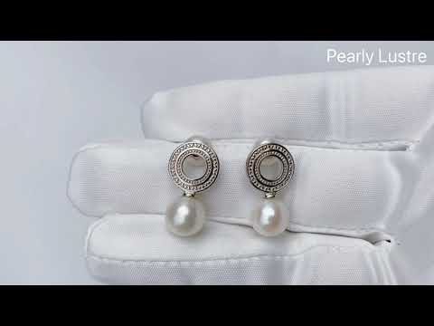 Pendientes de perlas de agua dulce New Yorker WE00191