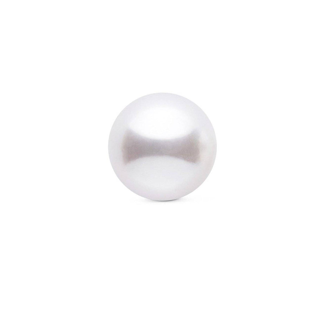Top Grade Round White Edison Pearl WA00008 - PEARLY LUSTRE
