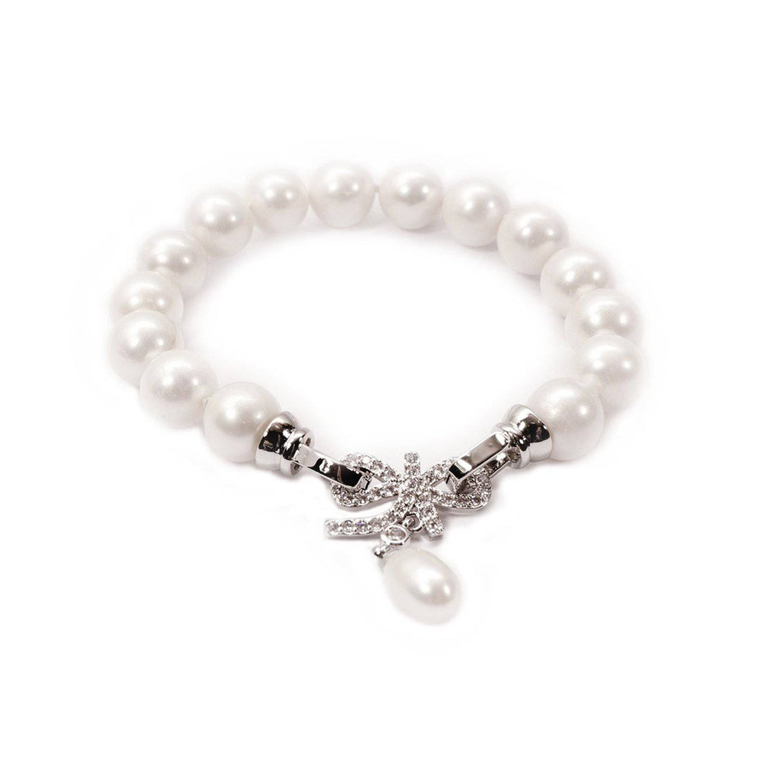 Elegant Freshwater Pearl Bracelet WB00004 - PEARLY LUSTRE