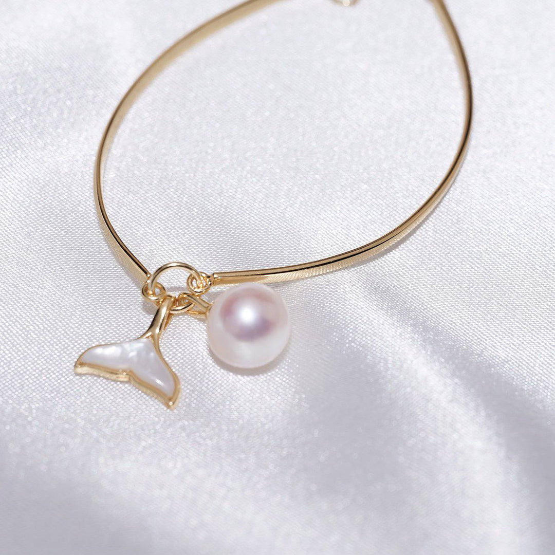 New Yorker Freshwater Pearl Bracelet WB00049 - PEARLY LUSTRE