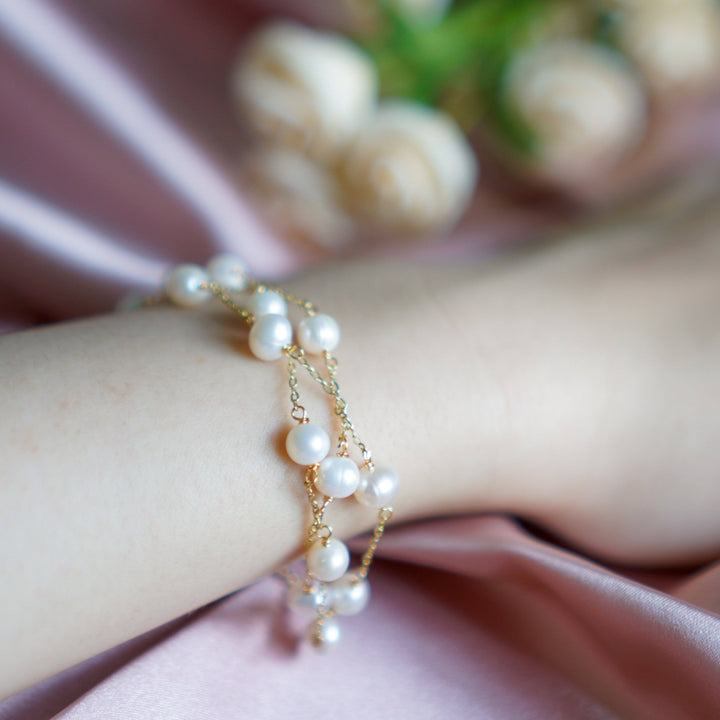 Passion for Life Freshwater Pearl Bracelet WB00005 - PEARLY LUSTRE