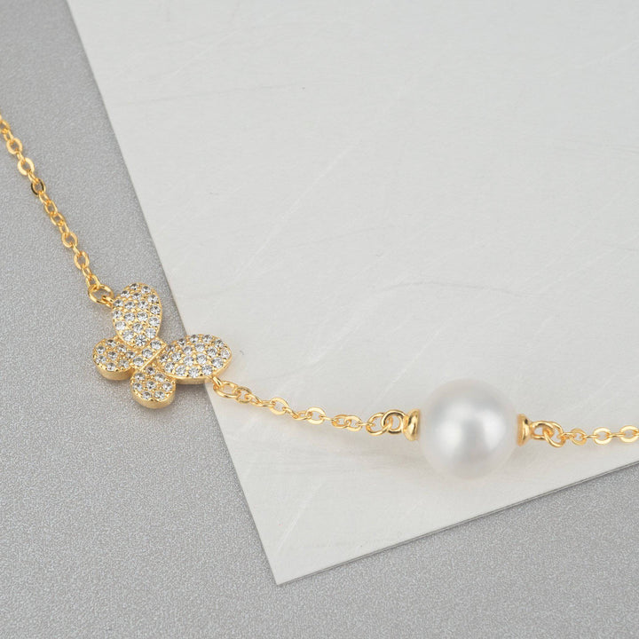 Elegant Freshwater Pearl Bracelet WB00033 | GARDENS - PEARLY LUSTRE