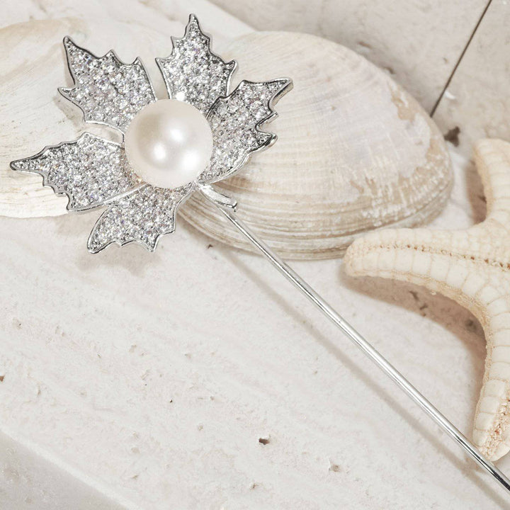 Passion for Life Freshwater Pearl Brooch WC00021 - PEARLY LUSTRE