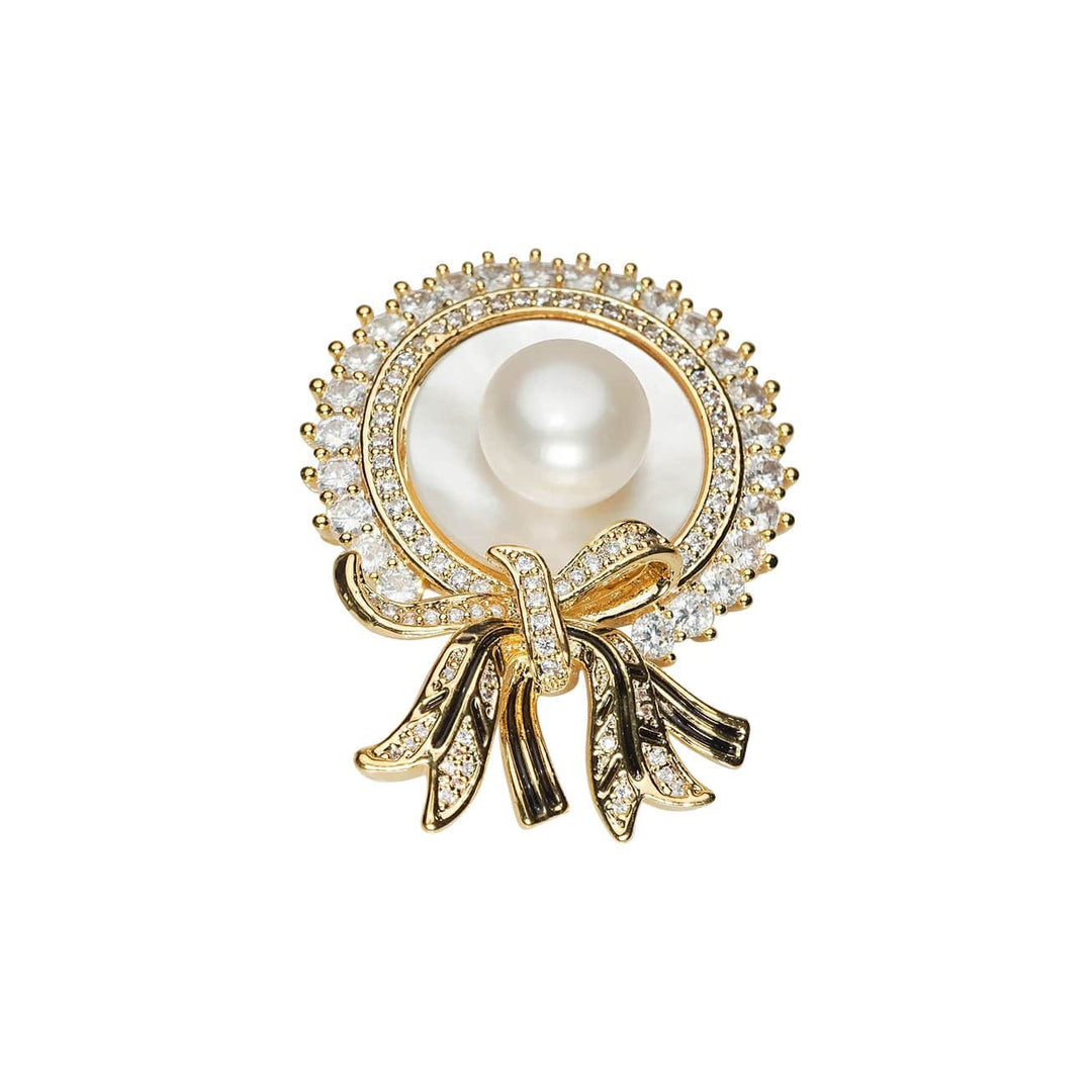 Passion for Life Freshwater Pearl Brooch WC00027 - PEARLY LUSTRE