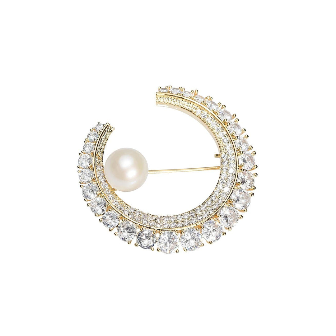 Passion for Life Freshwater Pearl Brooch WC00029 - PEARLY LUSTRE