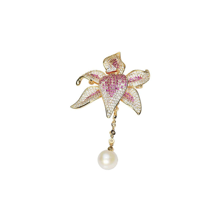Passion for Life Freshwater Pearl Brooch WC00030 - PEARLY LUSTRE