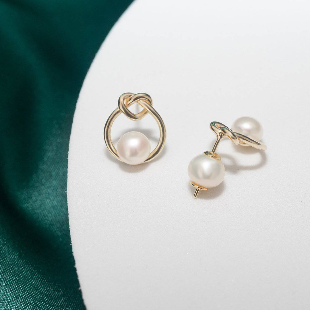 New Yorker Freshwater Pearl Earrings WE00180 - PEARLY LUSTRE