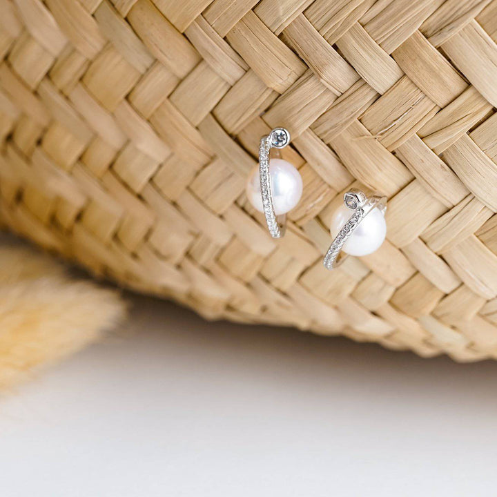 Wonderland Freshwater Pearl Earrings WE00043 - PEARLY LUSTRE