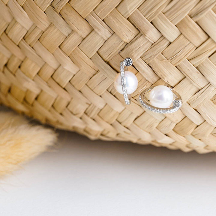 Wonderland Freshwater Pearl Earrings WE00043 - PEARLY LUSTRE