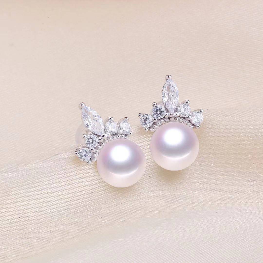 Wonderland Freshwater Pearl Earrings WE00133 - PEARLY LUSTRE