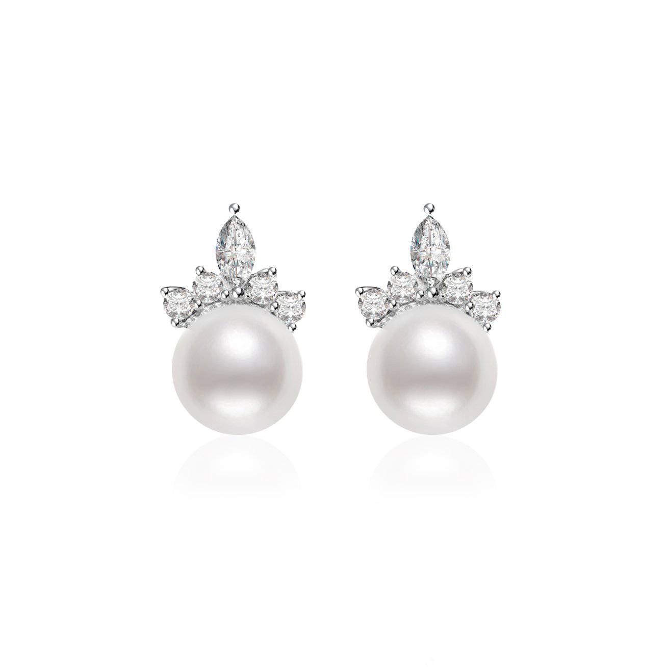 韓国発【LAZY DAWN】Pearl in the shell earring E014☆ピアス Brass Faux Pearl Clip Earrings Women Jewelry Punk Party
