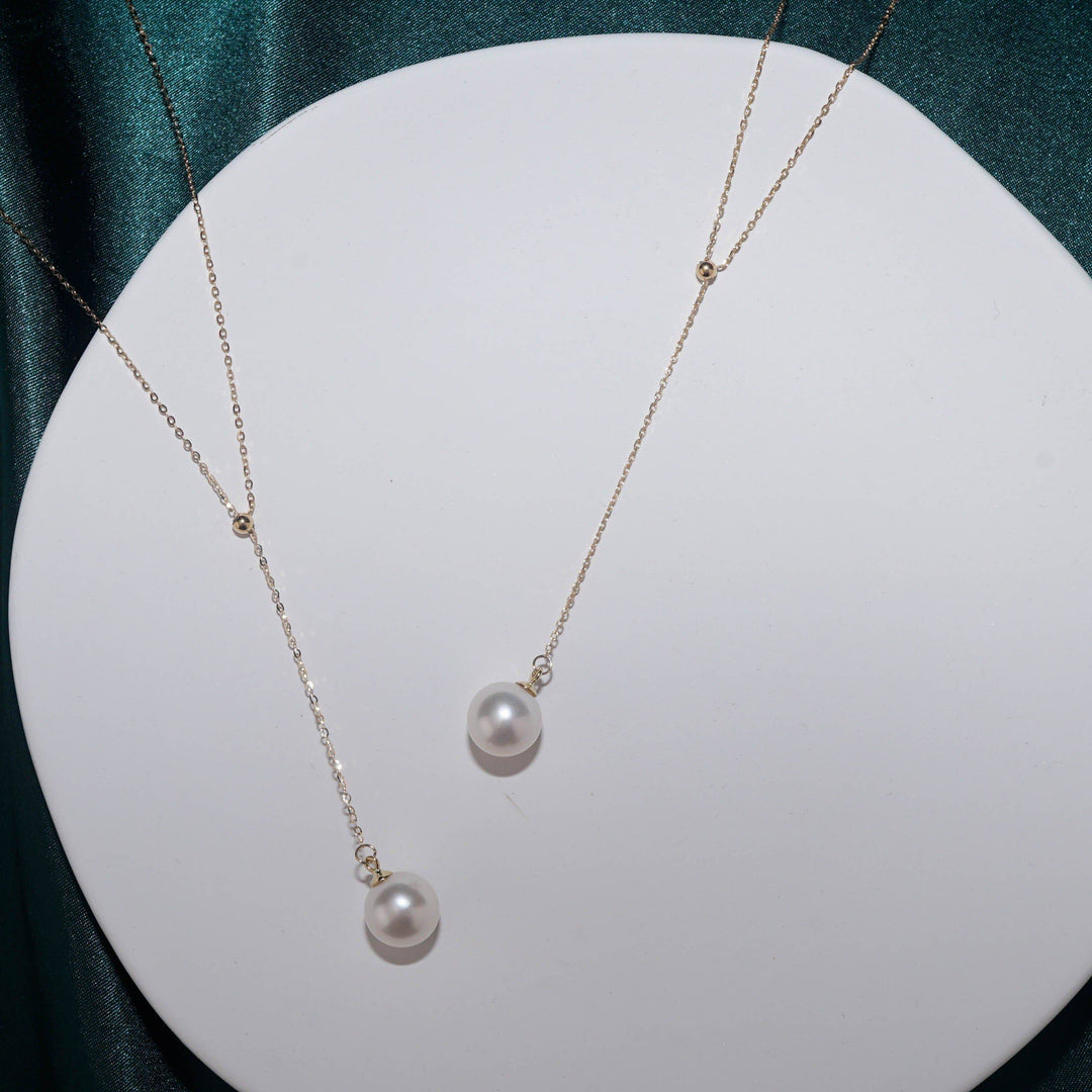 Elegant Freshwater Pearl Necklace WN00441 - PEARLY LUSTRE