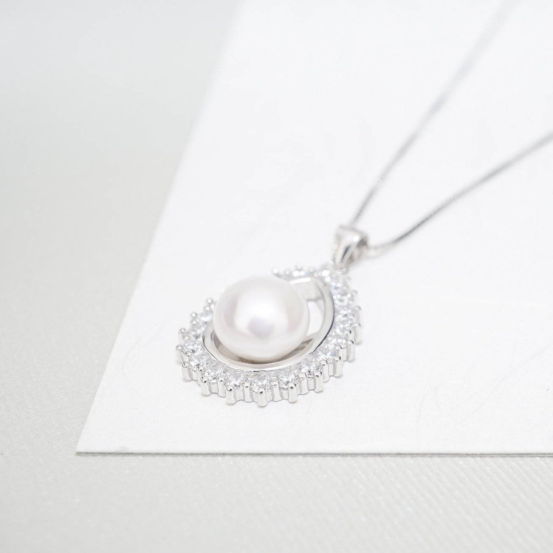 Elegant Freshwater Pearl Necklace WN00026 - PEARLY LUSTRE